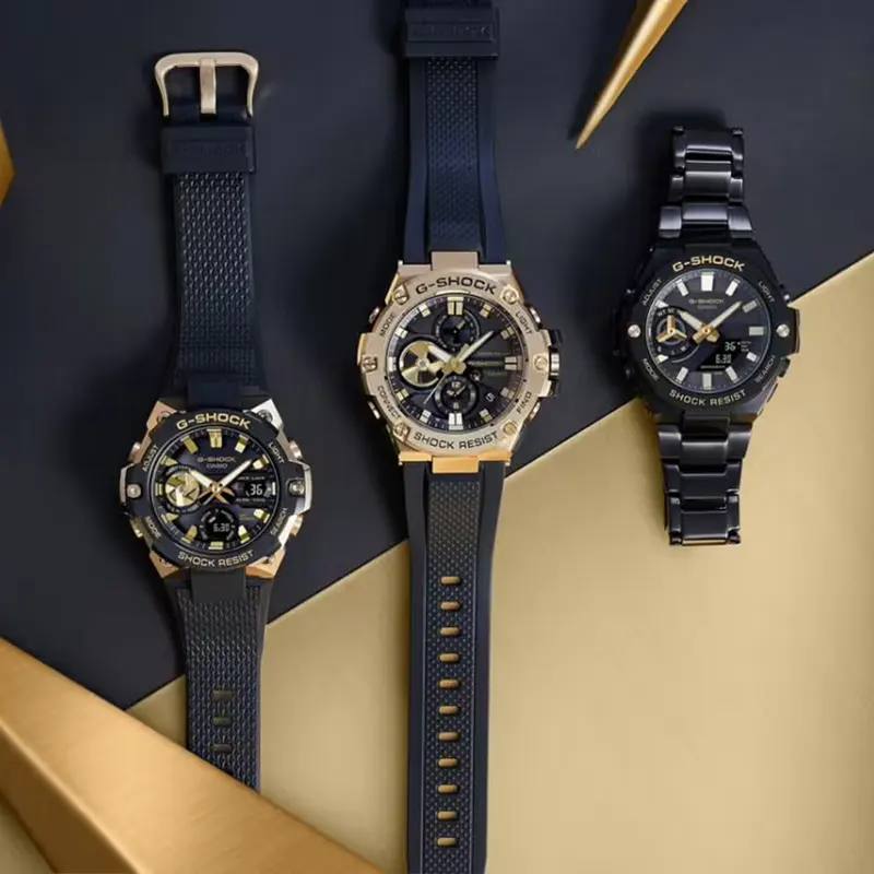 Casio G-Shock G-Steel Solar Black Men's Watch- GST-B500BD-1A9DR